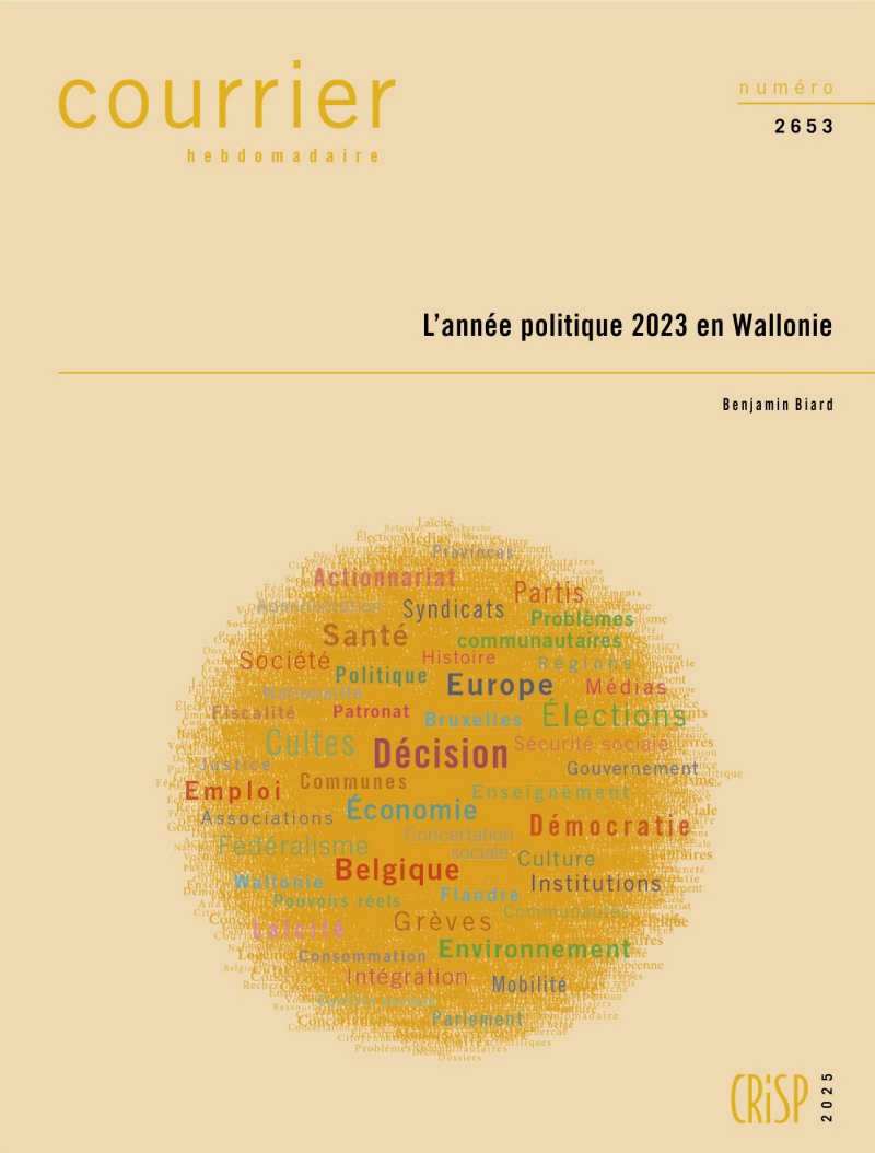 Couverture_L’année politique 2023 en Wallonie